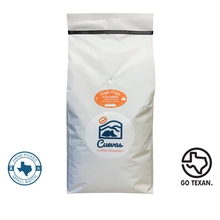 Load image into Gallery viewer, 5lb. Whole bean Coffee | Medium Roast | Colombian Origin, handpicked and freshly roasted coffee from La Coqueta, Genova, Quindio at an elevation of 1,560m, this Castillo 100% Arabica coffee produces a Floral Aroma with the distinct flavors of Tangerine, Pineapple, Mixed Berries. This coffee also exudes a silky full body with bright and winey acidity.