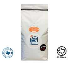 Load image into Gallery viewer, 5lb Whole bean bag | Dark Roast | Colombian Origin | Organic coffee The Devil's Brew comes from our Single Origin Colombia Coffee Offering. We increase the roast level to a dark roast to bring you a full body and unique flavor profile for a strong and bold cup to start your morning!