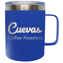 Load image into Gallery viewer, Frio 14 oz. Stainless Steel Mug w/ Cuevas Coffee Logo