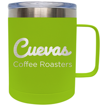 Load image into Gallery viewer, Frio 14 oz. Stainless Steel Mug w/ Cuevas Coffee Logo