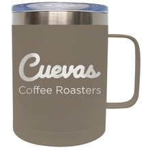 Load image into Gallery viewer, Frio 14 oz. Stainless Steel Mug w/ Cuevas Coffee Logo