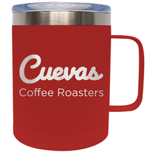 Load image into Gallery viewer, Frio 14 oz. Stainless Steel Mug w/ Cuevas Coffee Logo