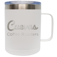 Load image into Gallery viewer, Frio 14 oz. Stainless Steel Mug w/ Cuevas Coffee Logo