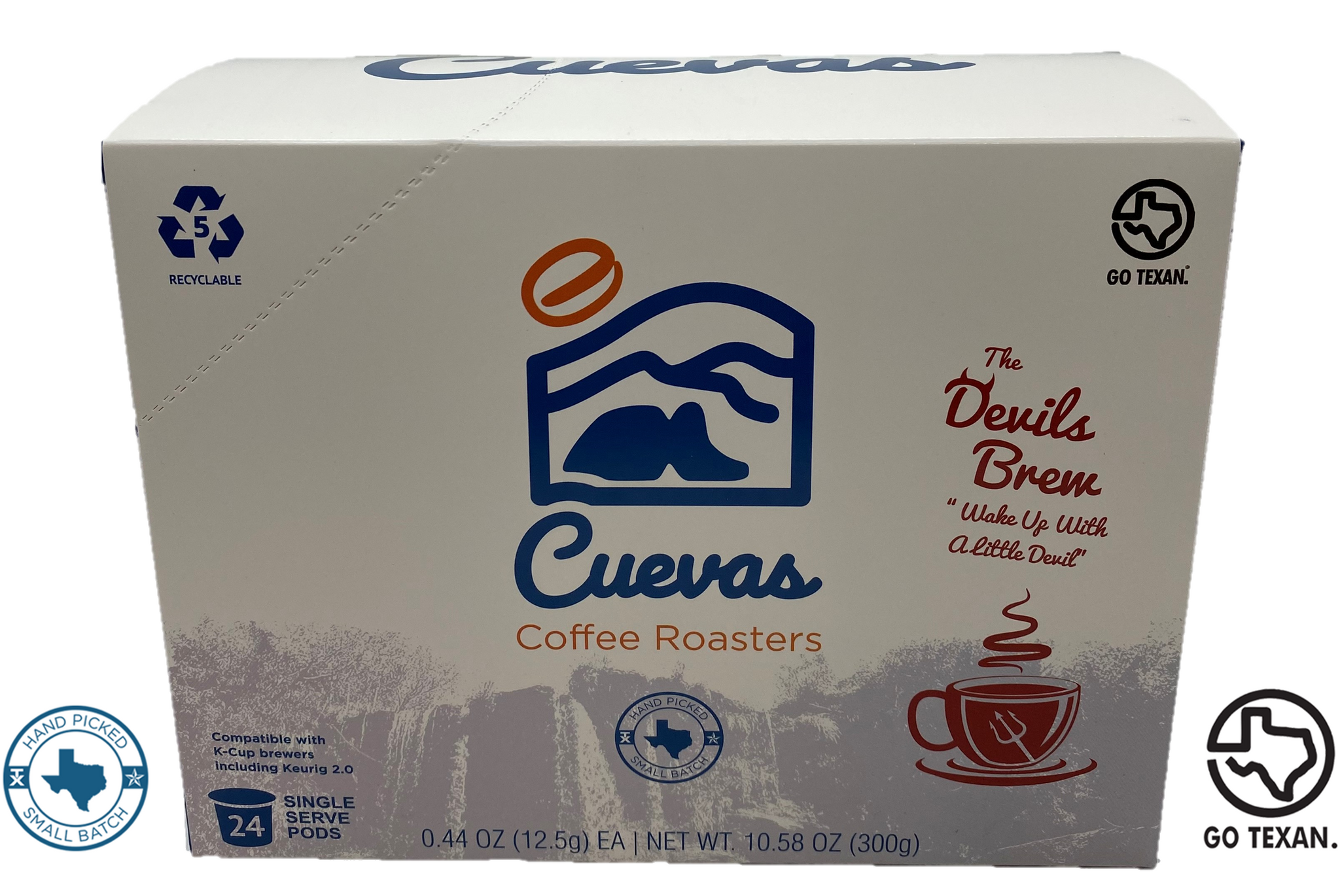 K-Cups The Devil's Brew | Dark Roast | Organic Colombian Coffee