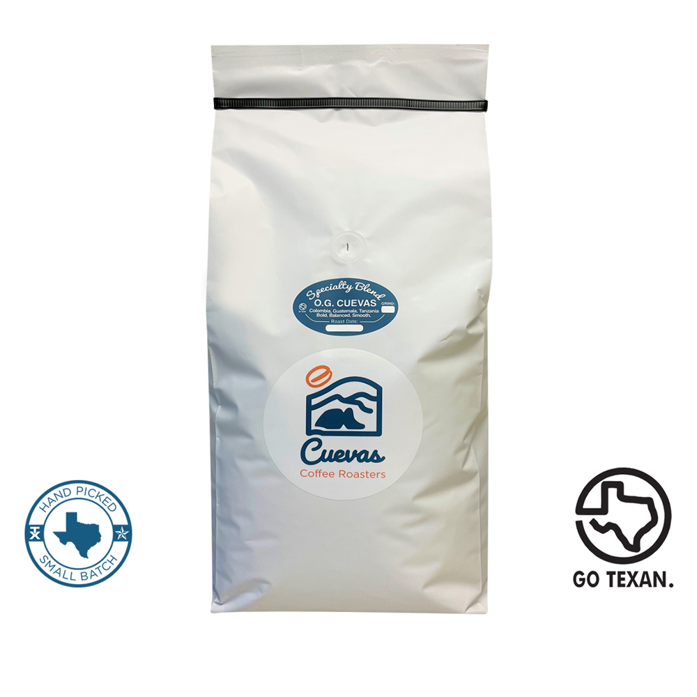 Whole Bean Bag Medium Roast Organic Freshly Roasted